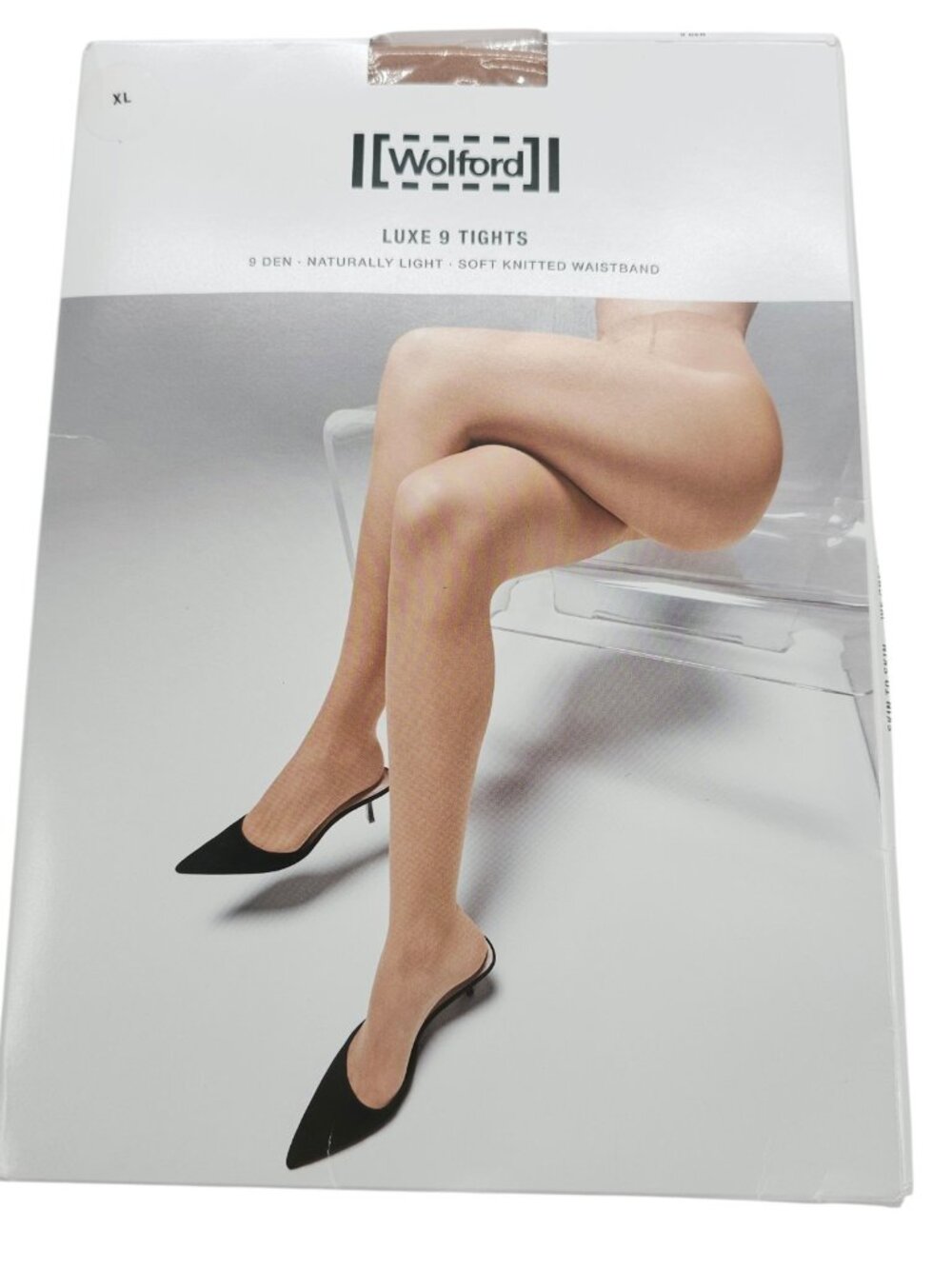 NEW WOLFORD Luxe 9 Tights Gobi Size XL